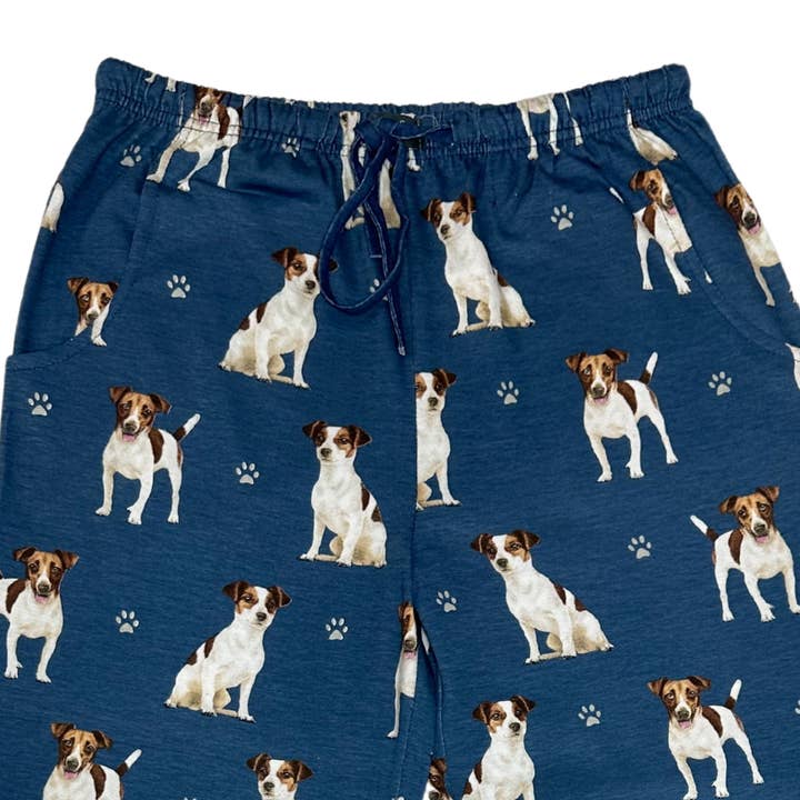 E&S Pets - Wholesale Sleepwear Bottom - Women's - Jack Russell Pajama Bottoms - Pet Lover Pajama Pants