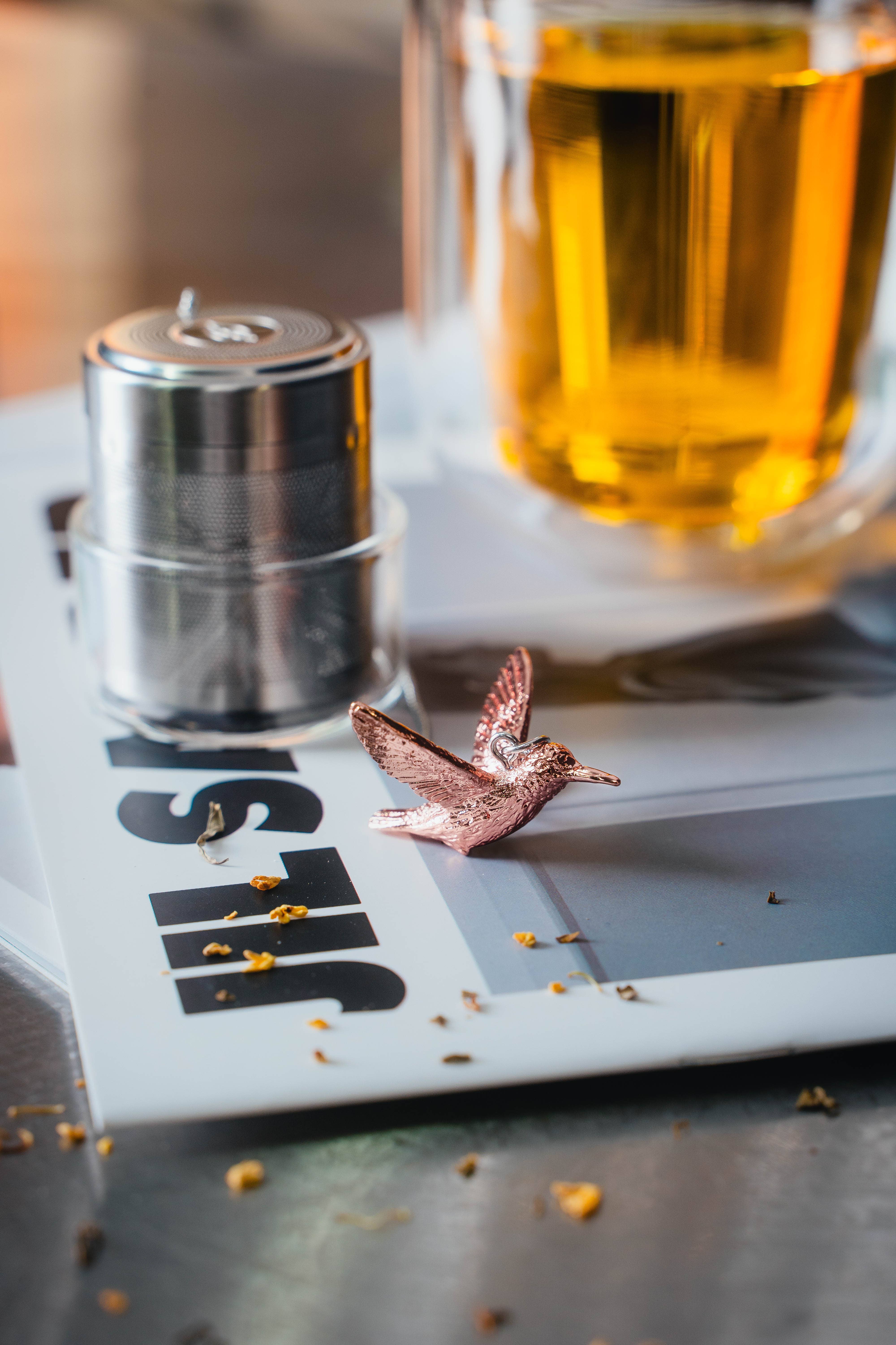 01living Ltd - Vendita all'ingrosso Colini/infusori da tè - Infusore per tè a foglie sfuse Rivoli's Hummingbird RG4