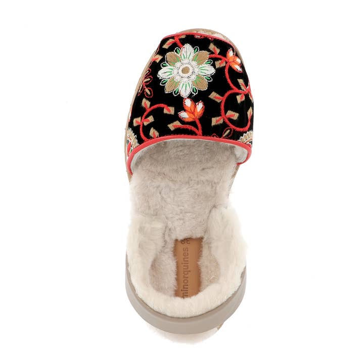 Avarca Velvet Fairbanks Brown - Winter Sandal for wholesale by Minorquines