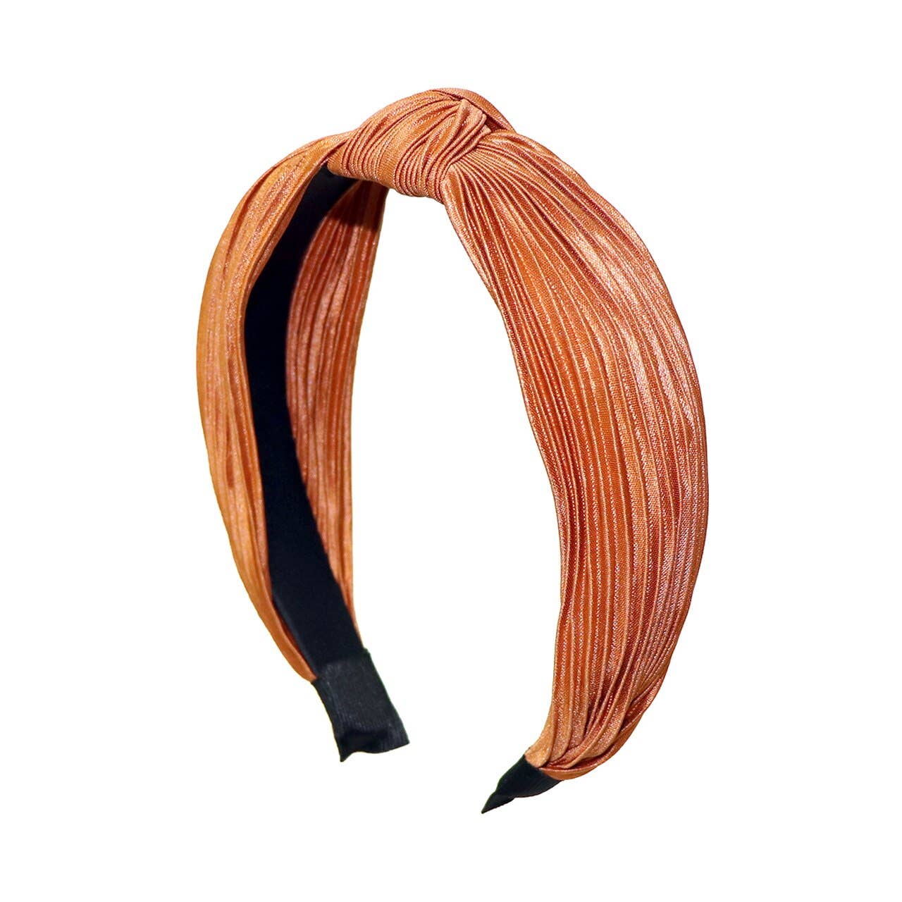 Selini New York - Wholesale Fashion Headband - Women's - Pleated Solid "C" Shaped Head Band8