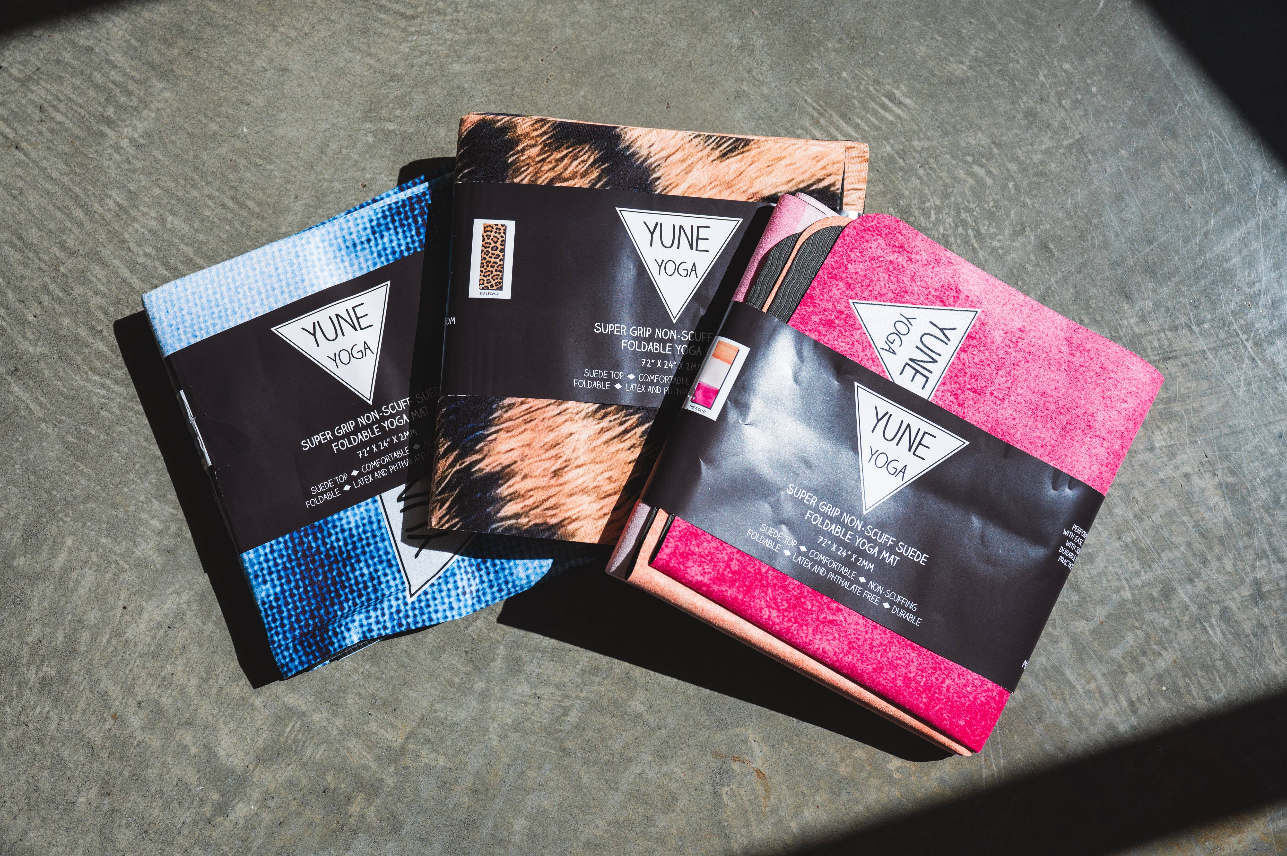 Yune Yoga - Wholesale Yoga Mat - Foldable Suede Yoga Mat Apollo Yune Yoga Travel Mat6