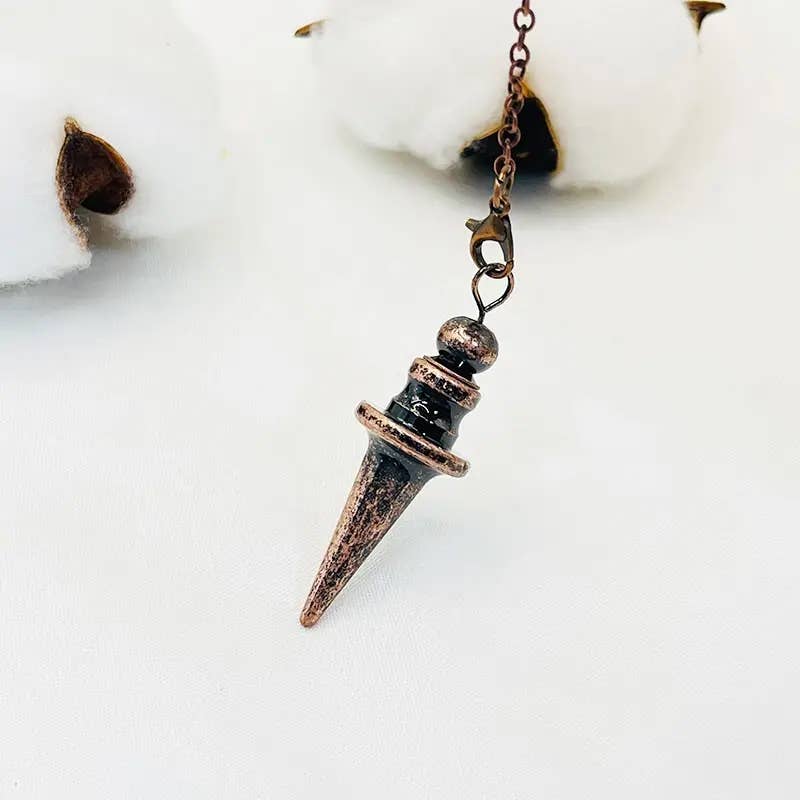 GemMeet - Wholesale Individual Charm/Pendant - Metal Long Tapered Pointed Pendant4