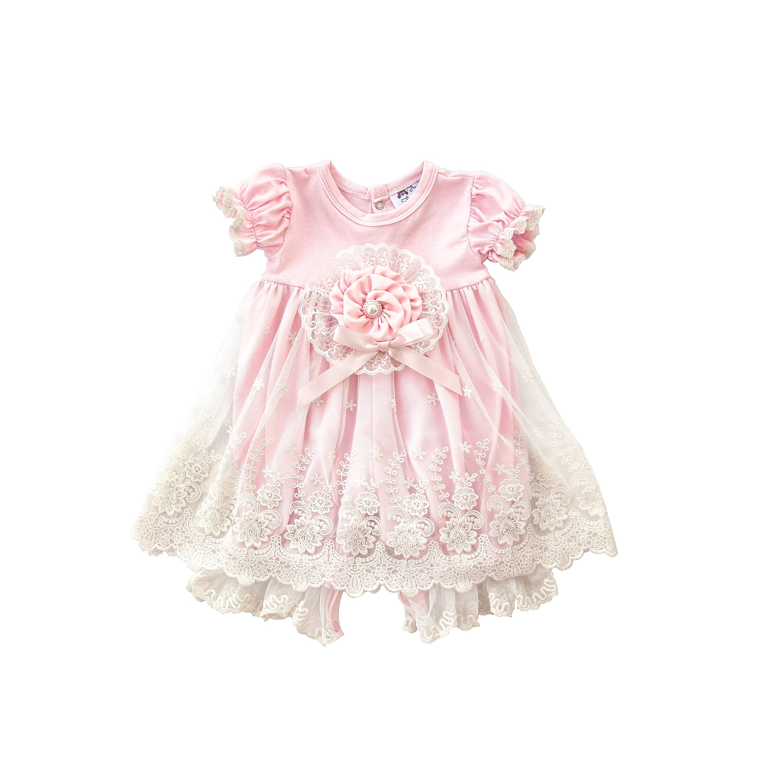 Haute Baby - Wholesale Jumpsuit - Baby - Frilly Frocks Everly Infant & Toddler Girls Romper4