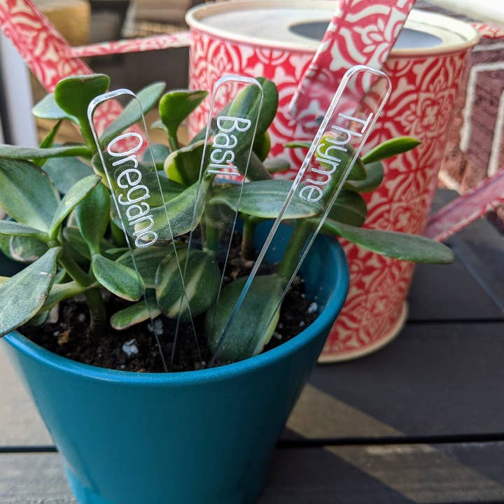 Acrylic Herb Garden Markers for wholesale by lou+teak