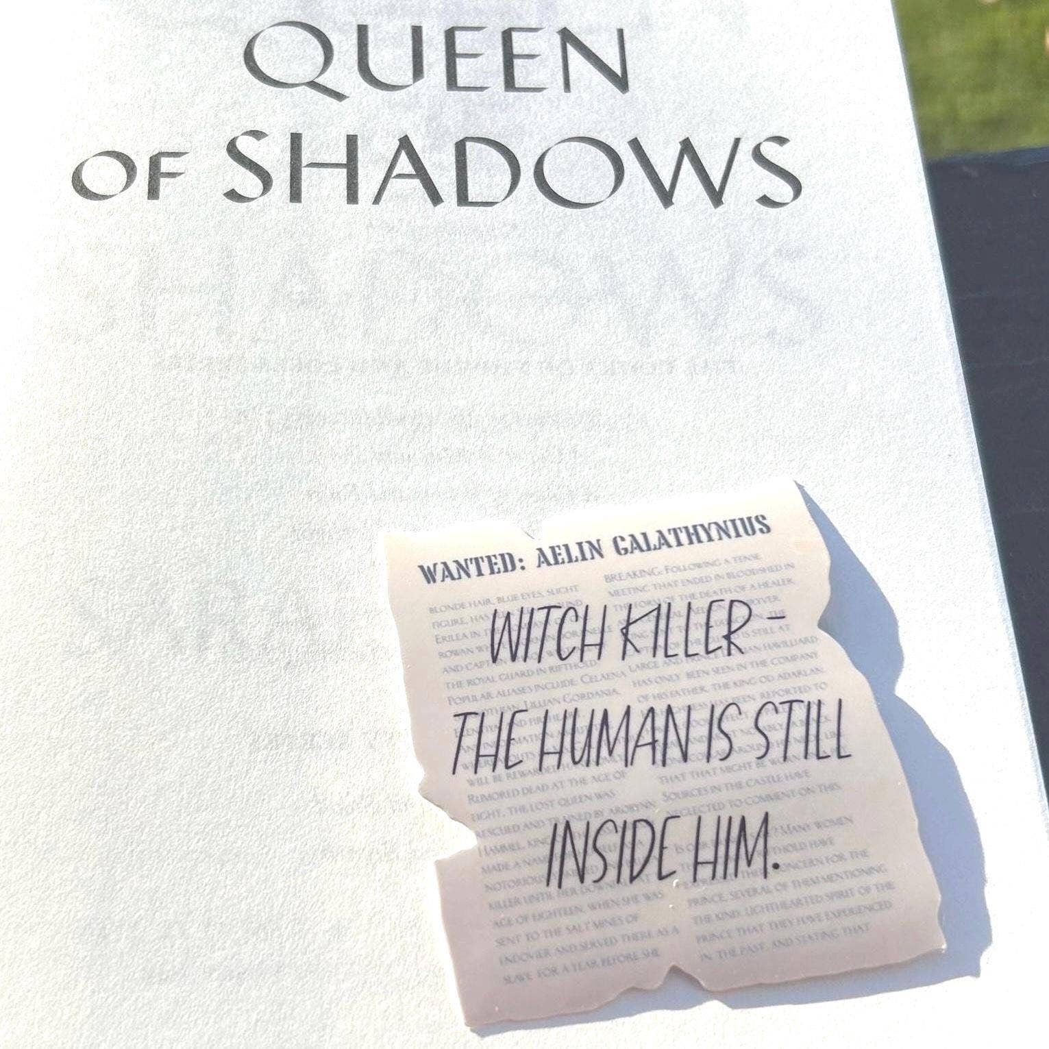 Fable and Flame Co. - Wholesale Sticker - Manon Blackbeak Sticker - Throne Of Glass Inspired Books2