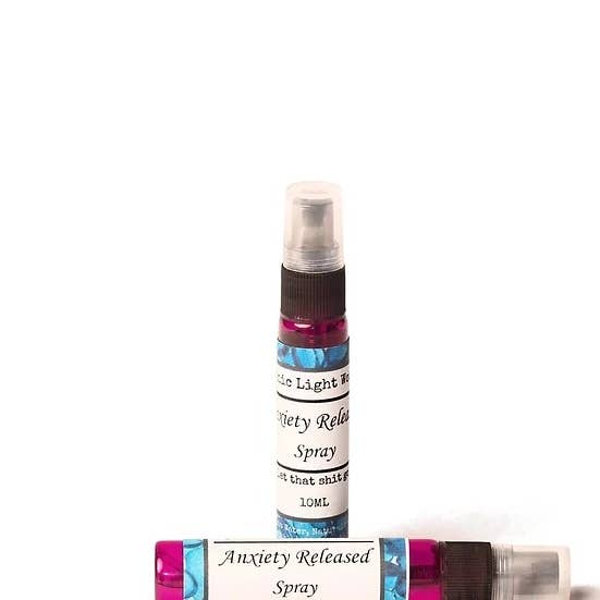 Spray 10 ml libéré de l'anxiété pour la vente par Psychic Light Worker