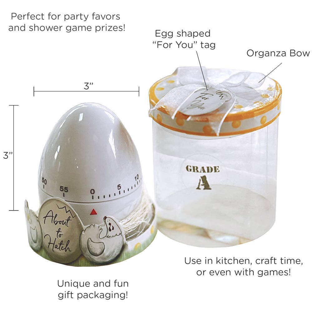 Kate Aspen - Wholesale Timer - About to Hatch Kitchen Egg Timer5