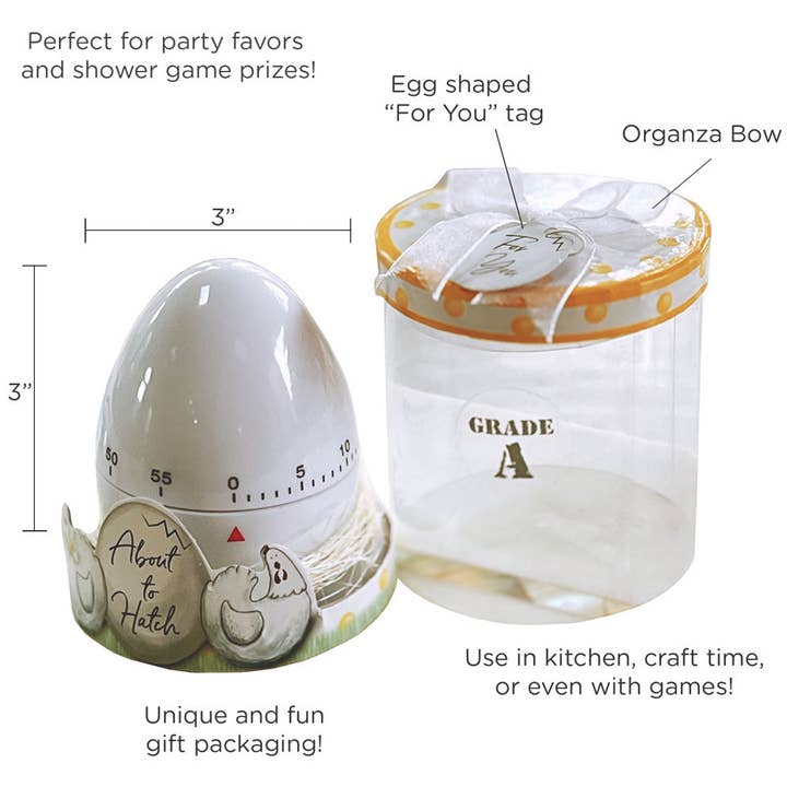 Kate Aspen - Wholesale Timer - About to Hatch Kitchen Egg Timer5