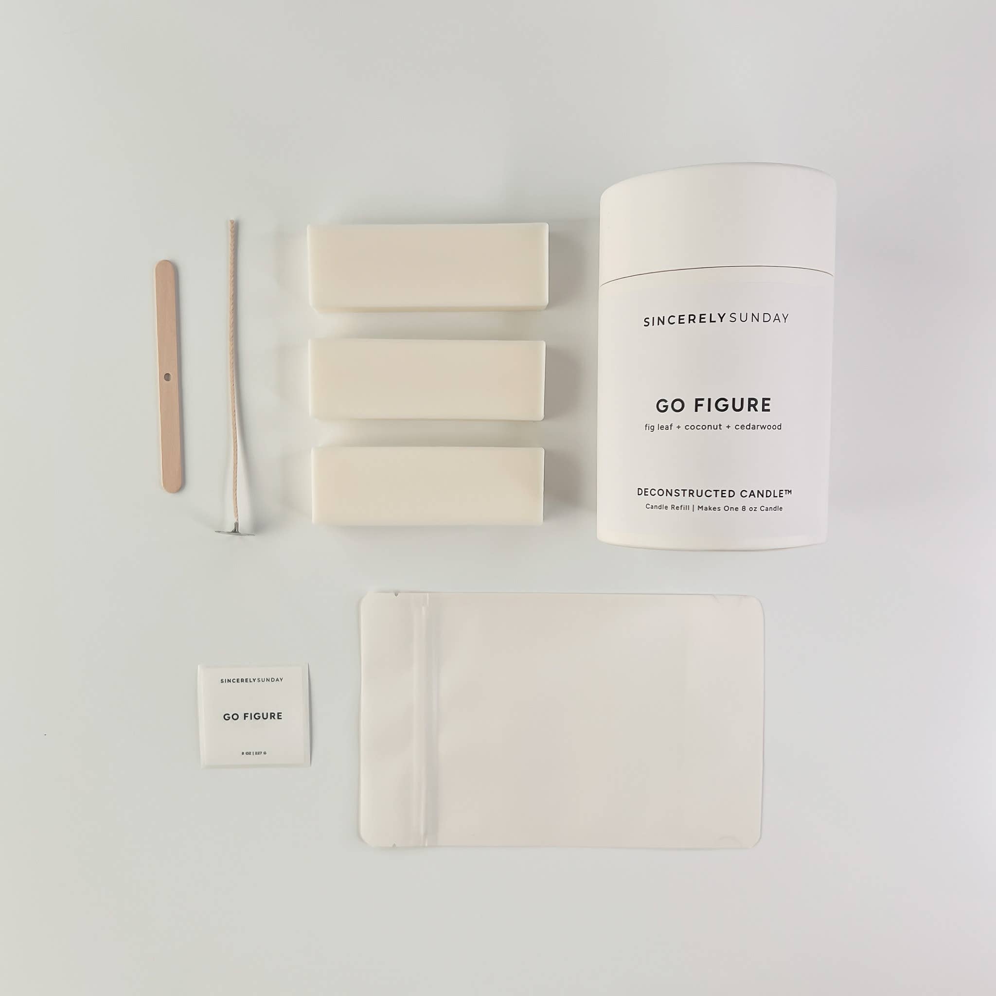 Sincerely Sunday - Wholesale Jar/Filled Candle - Go Figure Deconstructed Candle Refill | Diptyque4