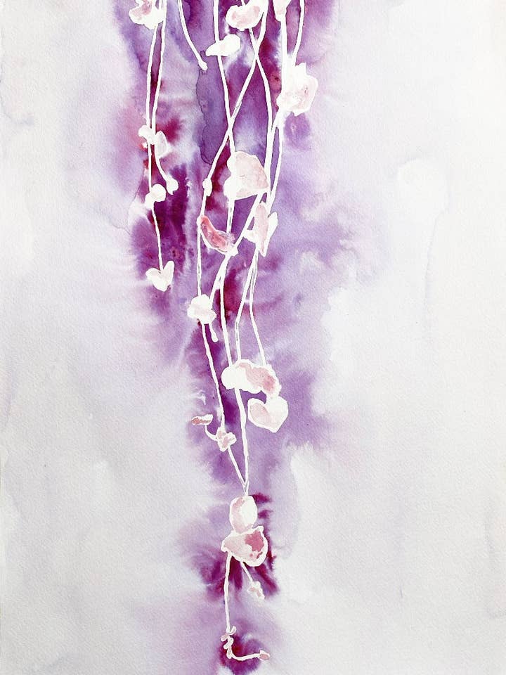 Lavendel Hjerter for engroshandel hos Zoë Kozyrakis Art Studio