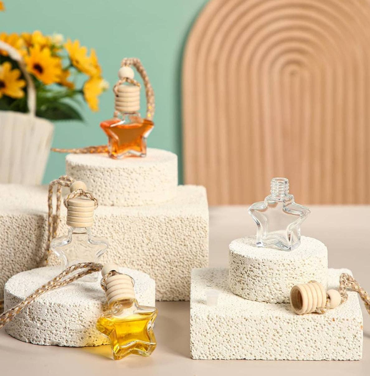 Poorely Made Crafts - Wholesale Car Freshener - Unisex - Acqua Di Gio Glass Car Diffuser Freshie - Pick your bottle12