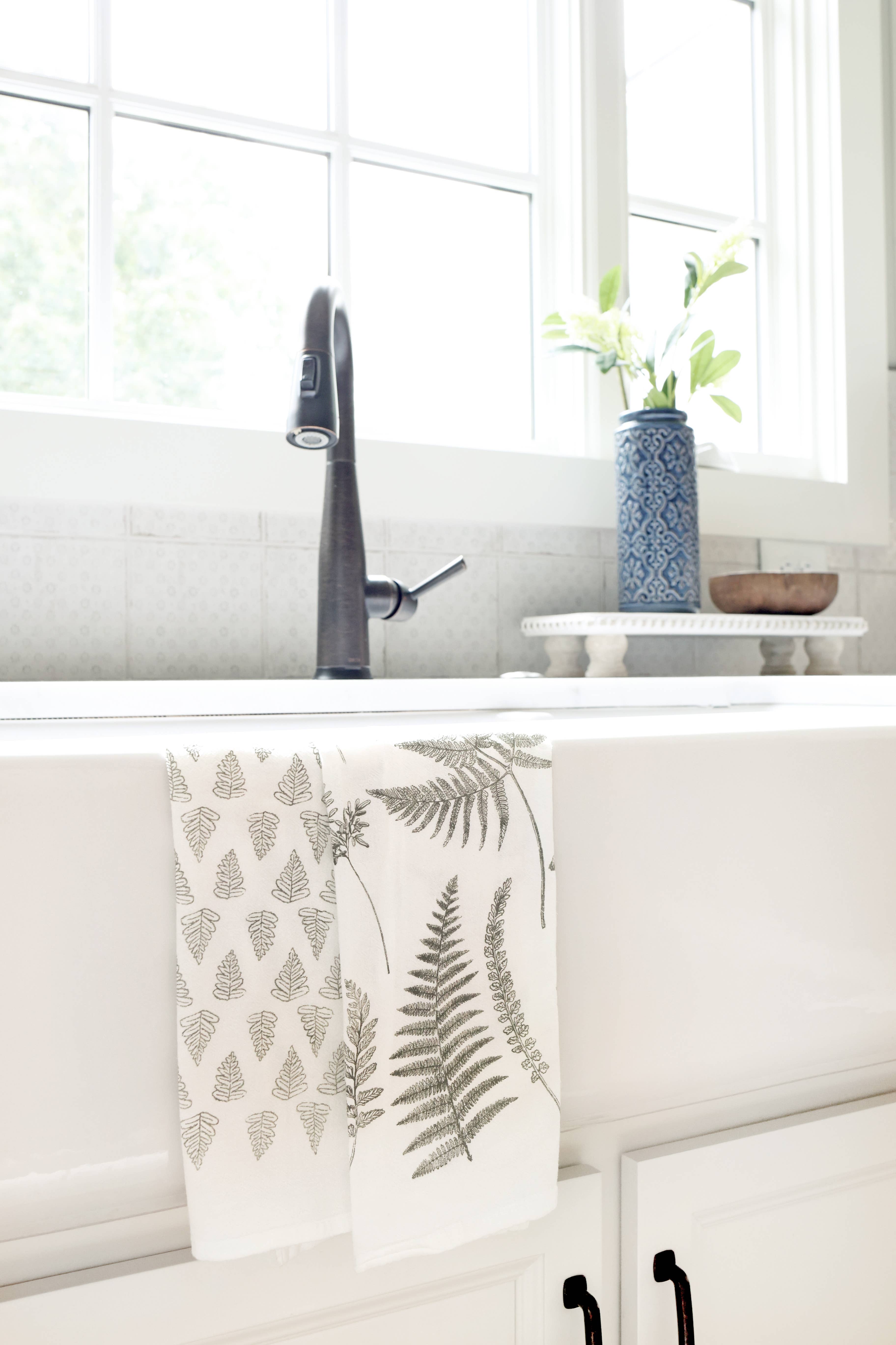 Highland Ridge  |  Handmade Home Decor - Wholesale Tea Towel - Fern Fronds Tea Towel11