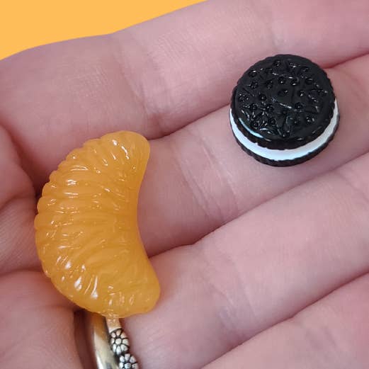 Shoe Charms - Cookie, Orange Slice for wholesale by Mini Kitty Designs