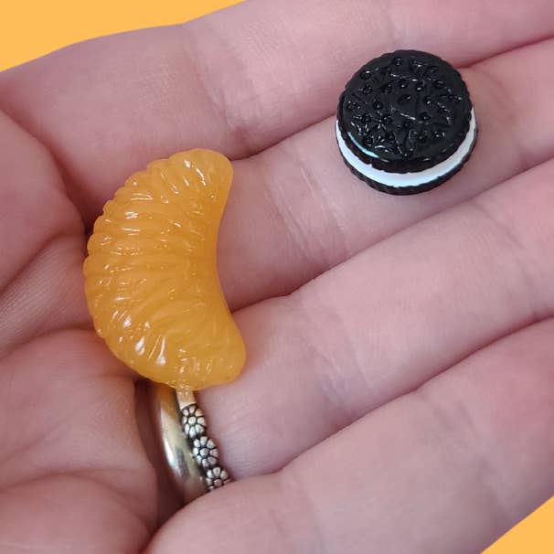 Shoe Charms - Cookie, Orange Slice for wholesale by Mini Kitty Designs