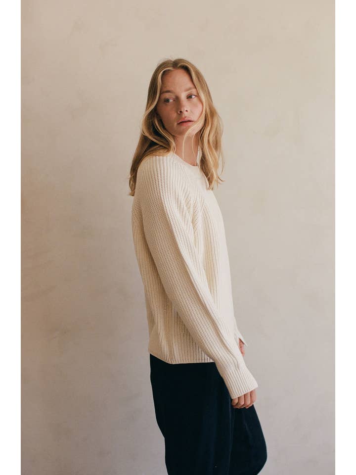 By Together – Engroshandel Pullover - Dame – AW1036 | Strikket bomulds akryl trøje