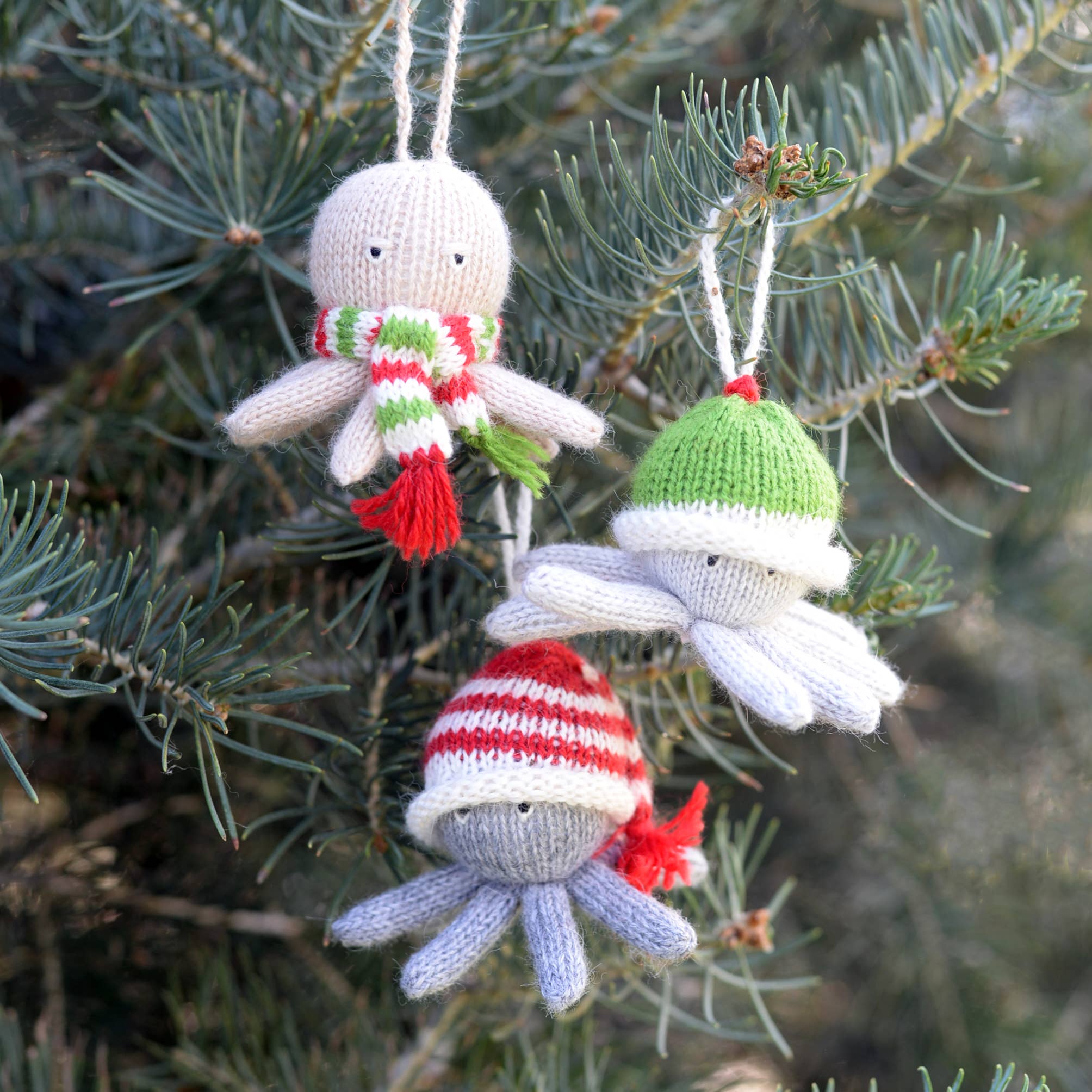 Melange Collection - Wholesale Ornament - Handmade Octopus Holiday Ornaments – Fair Trade2