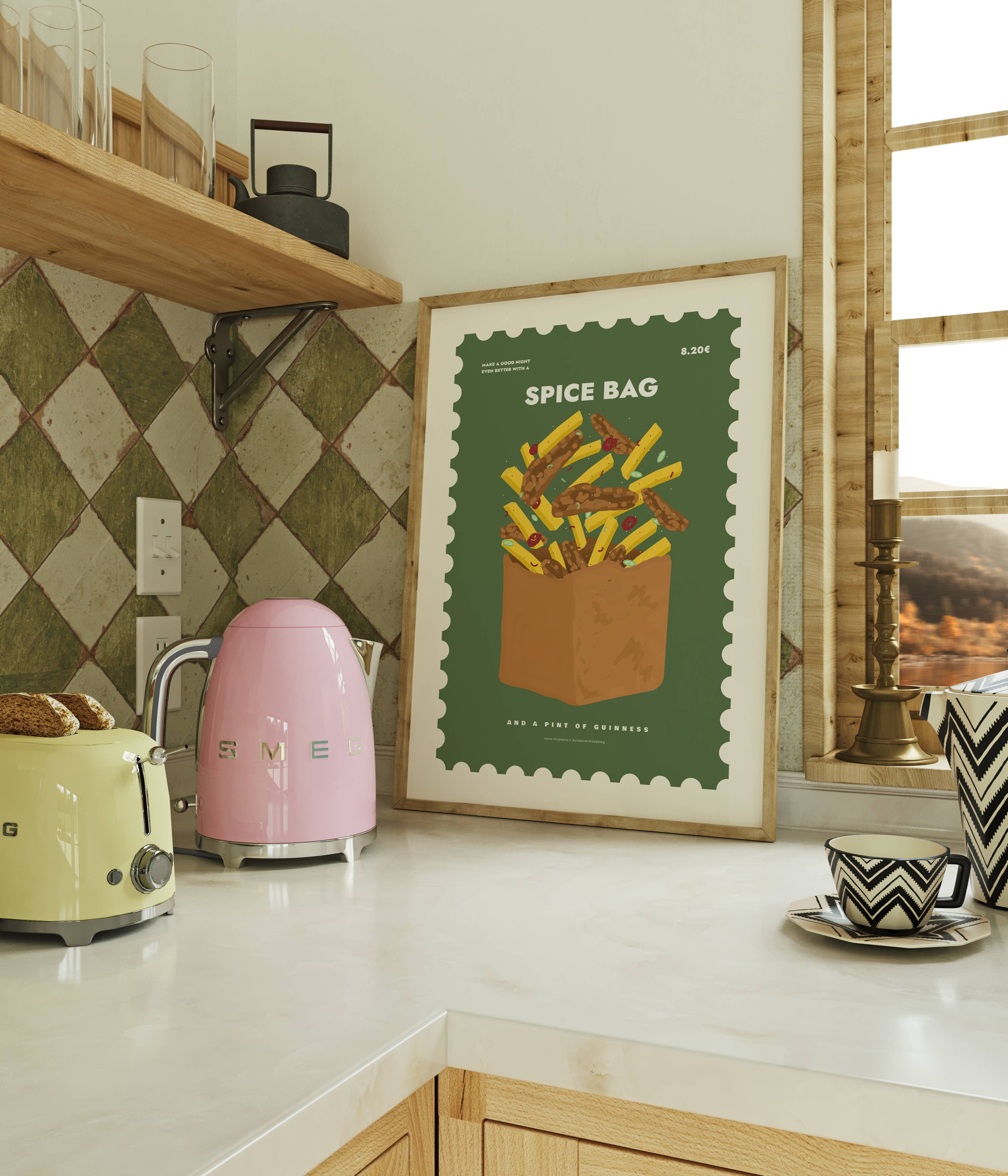 Nono Problemo - Wholesale Art Print - Art Print – Spice Bag | Abstract Minimalist Wall Art6