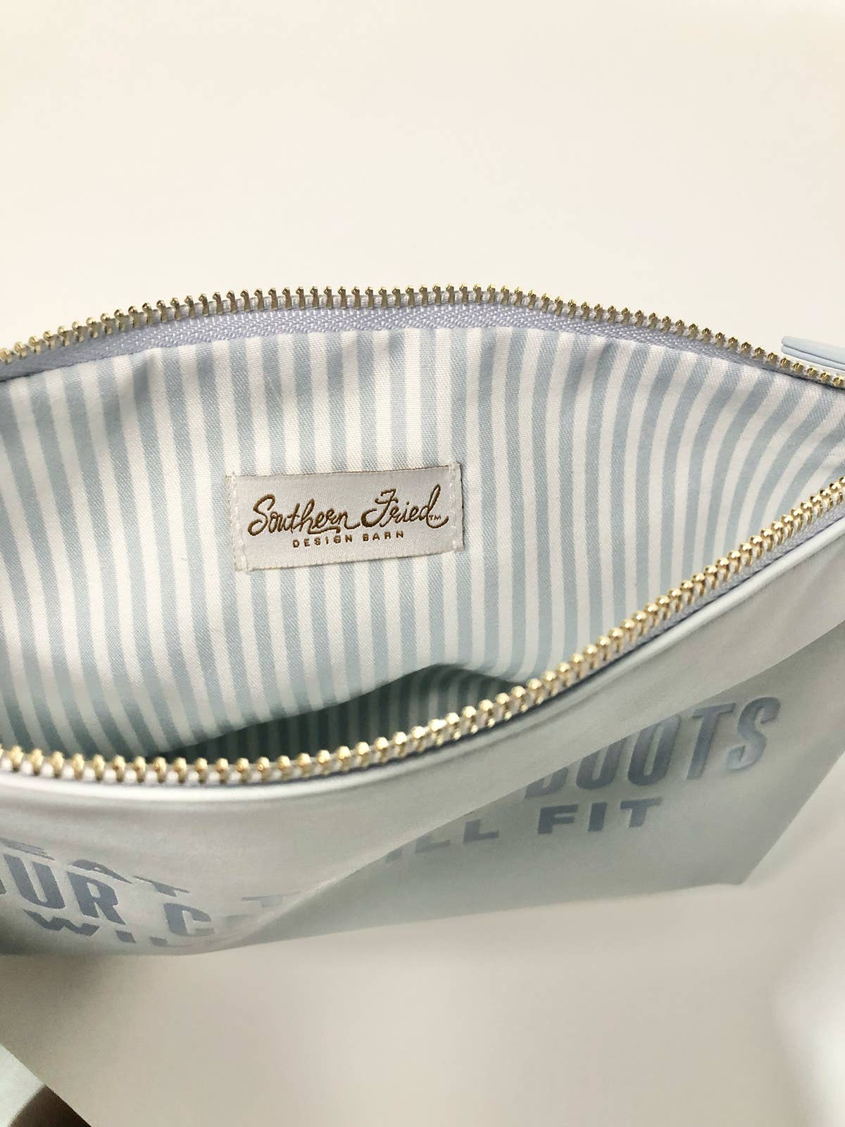 SOUTHERN FRIED DESIGN BARN - Wholesale Pouch - Women's - Eat The Cake Your Cowboy Boots... Catch All Pouch  2