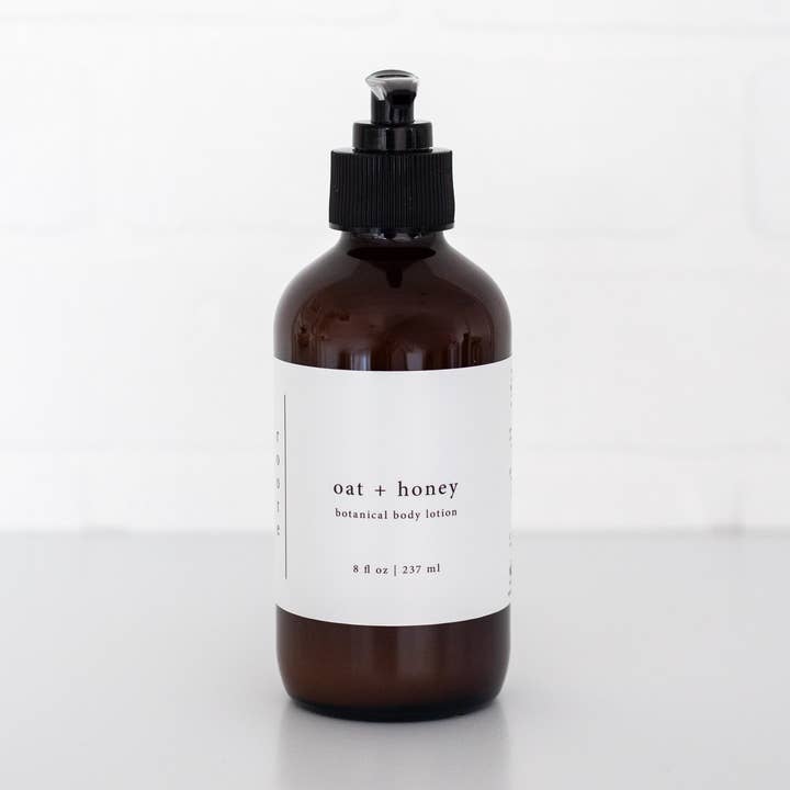 roote – wholesale Hand & body lotion – Vegan Oat + Honey Hand and Body Lotion Glass0