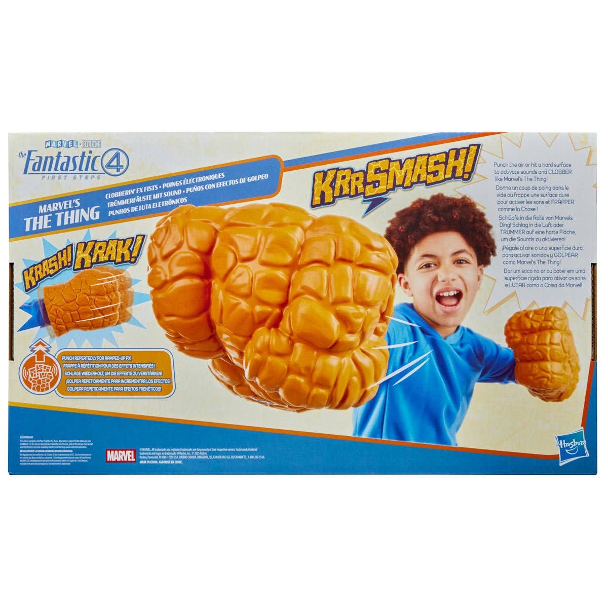 Entertainment Earth - Wholesale Figurine Toy - Kids - Fantastic Four: First Steps The Thing Clobberin’ FX Fists3