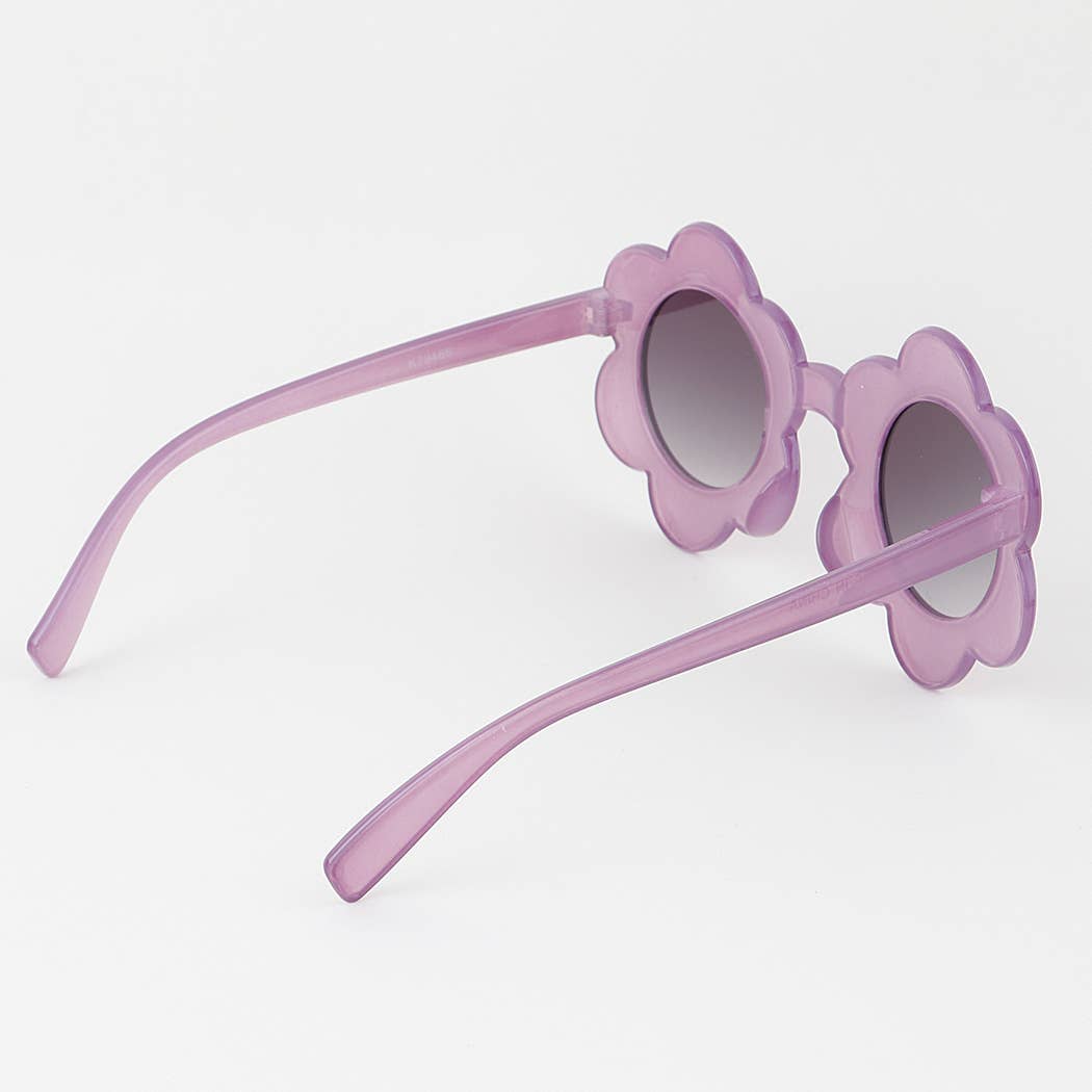 MIX  KIDS Bright Cartoon Flower Sunglasses for wholesale on Faire2