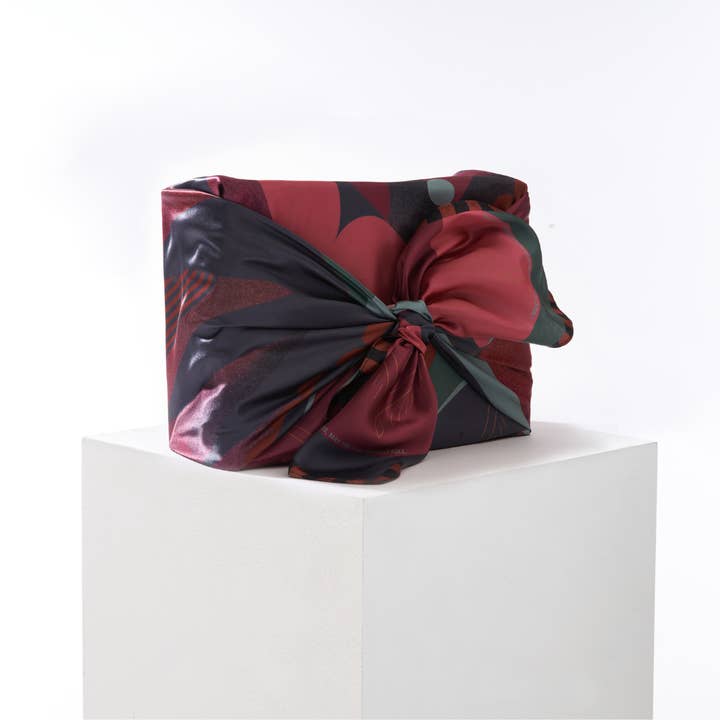 Wrappr - Wholesale Flat Wrap - Charm | 35" Mulberry Silk Furoshiki Wrap