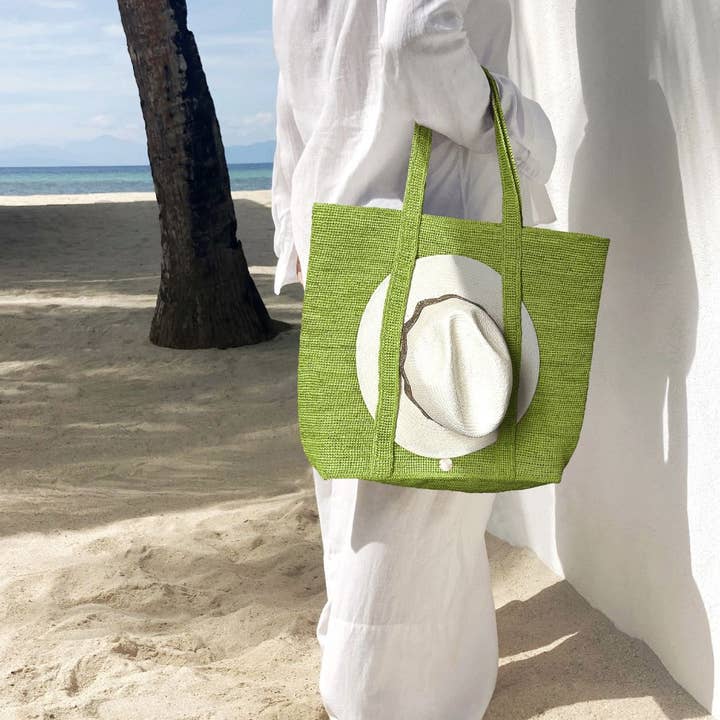 Lastelier - Wholesale Beach Bag - Sac Parakalo - Vert pomme2