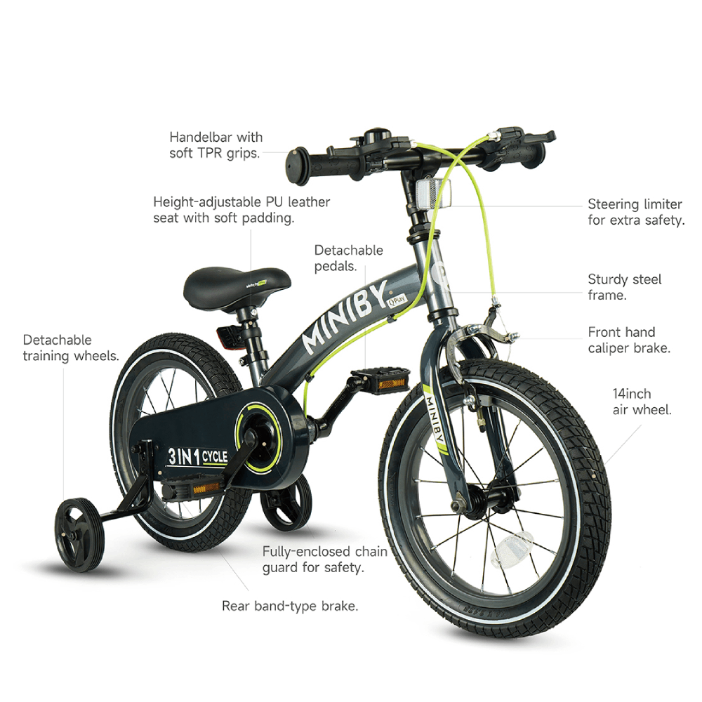 Devessport - Wholesale Bike/Scooter - Kids - Miniby QPlay Children's Bicycle 14 inches-3 in 1-bicycle1