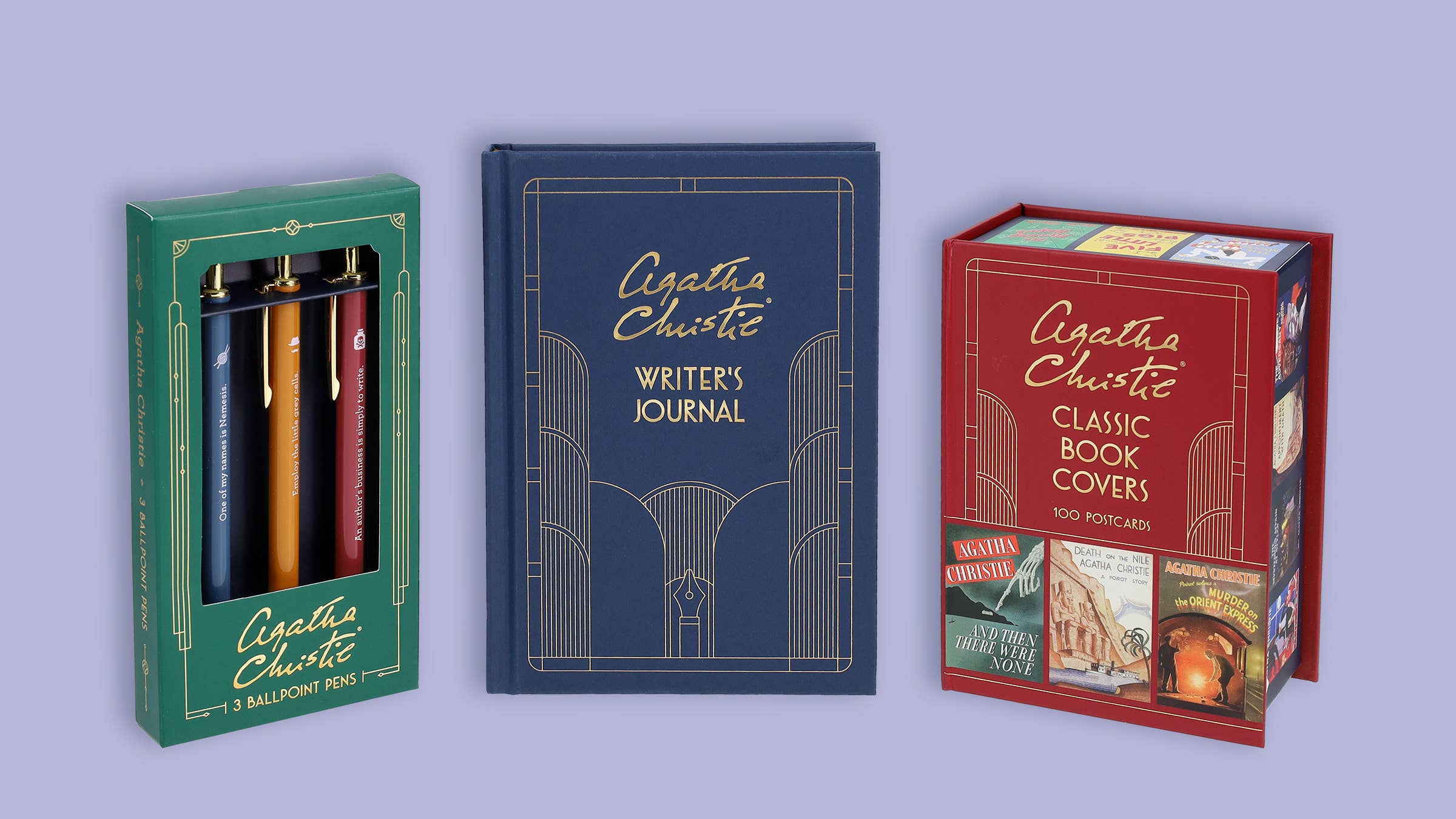Chronicle Books - Wholesale Postcard Set - Agatha Christie Classic Book Covers: 100 Postcards7