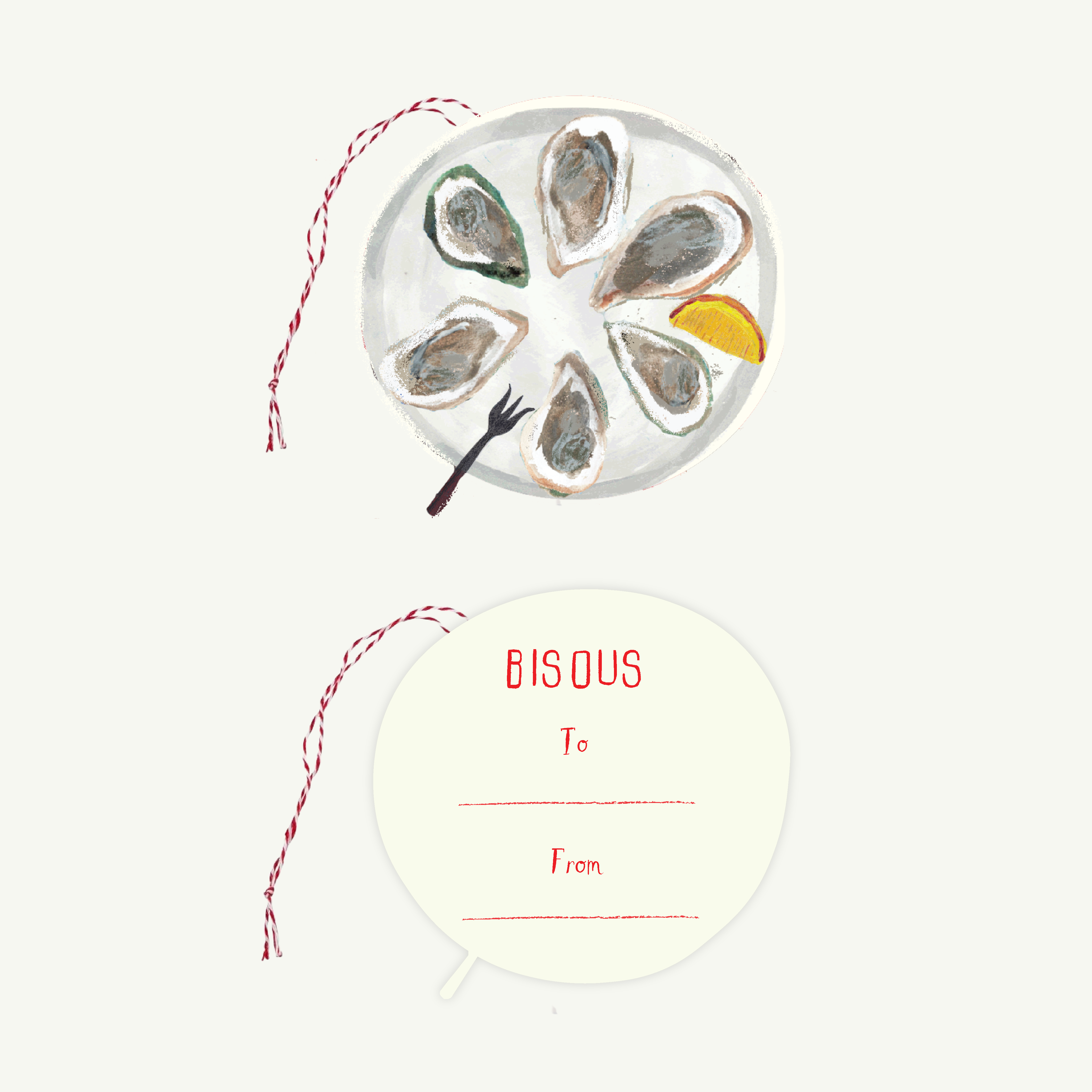 Mr. Boddington's Studio - Wholesale Christmas Card - Holiday Sundries Gift Tags0