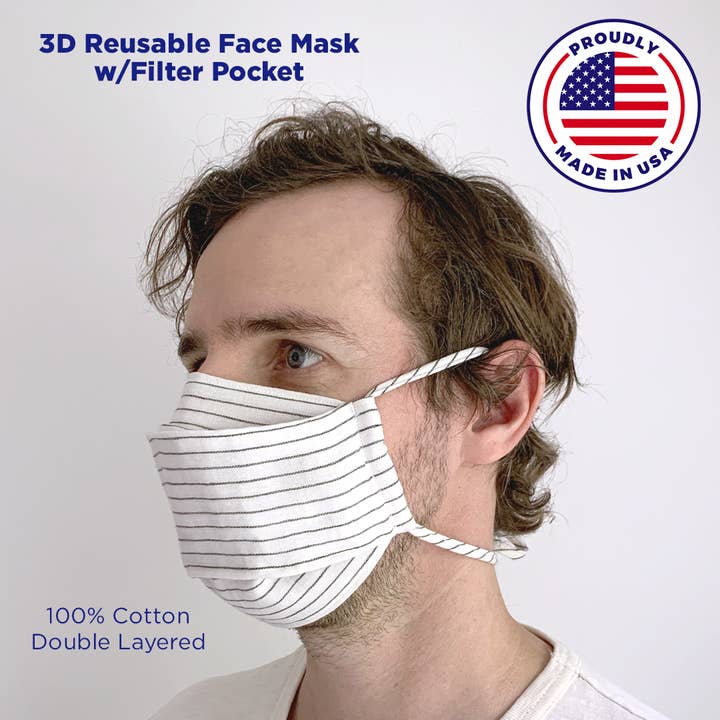3-D-Maske mit Filtertasche für den Großhandel von Tina + Jo