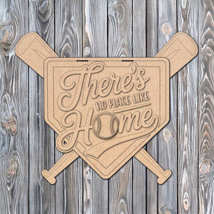 There's No Place LIke Home | DIY Door or Tabletop Kit for wholesale by Crazy Daisy Designs