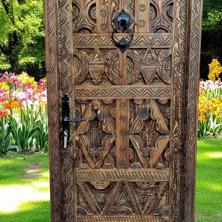 Antique Moroccan Doors for wholesale by Atlasmusecrafts LLC