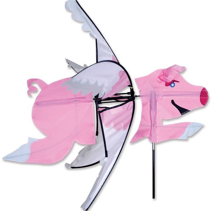 Flying Pig Spinner for wholesale by Premier Kites & Designs