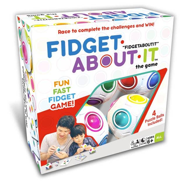 Continuum Games - Venta al por mayor Pelota antiestrés - Niños - Fidget About It - Flat Box0