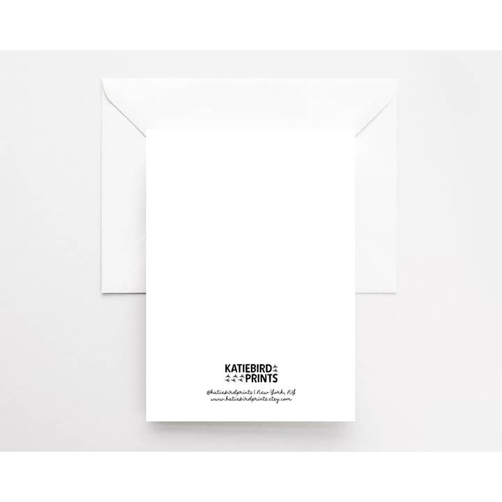 Katiebird Prints - Wholesale Birthday Card - Old-Climber - Funny Birthday - Rock Climbing Card - Aging5