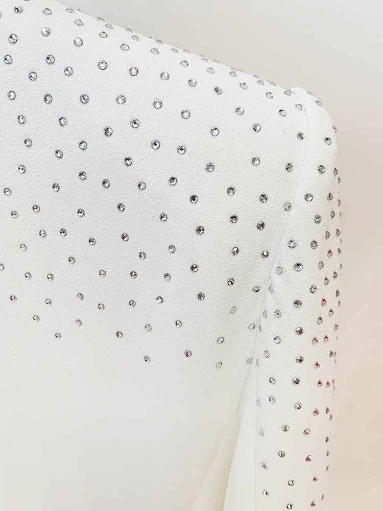 Productseeker – wholesale Suit set – Women′s – SET104 Elegant Diamond Blazer & Skirt Suit21