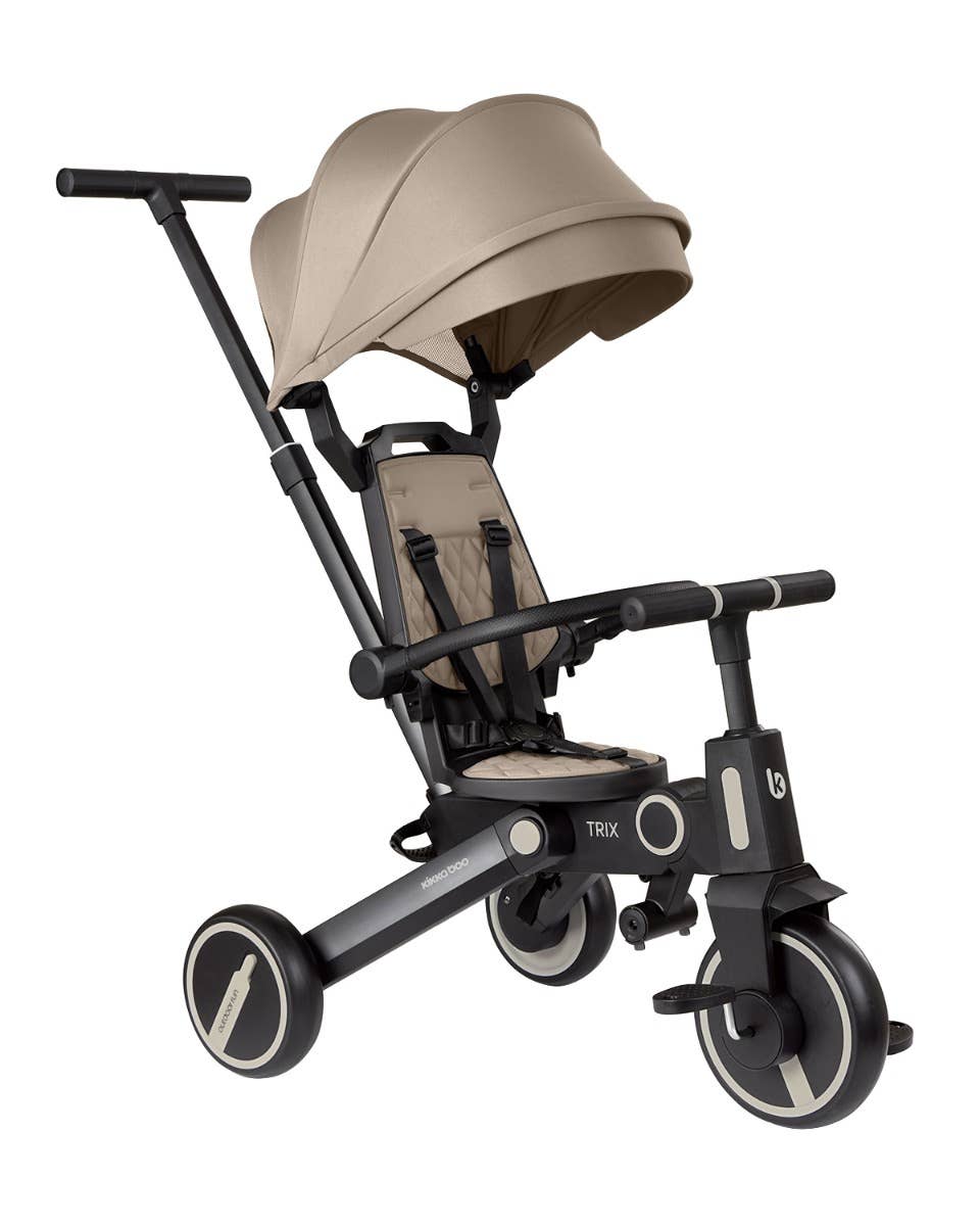 Kikkaboo - Wholesale Bike/Scooter - Kids - Trix Beige 7In1 Tricycle0