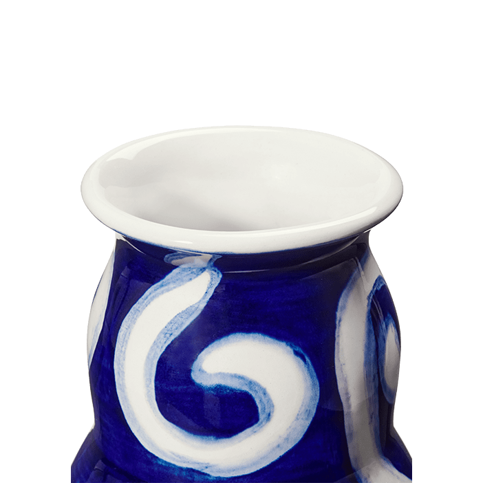 Danish Design Collective - Wholesale Vase - Kähler - Tulle - 5.1" Hand-Painted Earthenware Ceramic Vase1