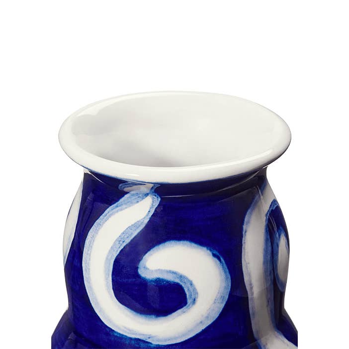 Danish Design Collective - Wholesale Vase - Kähler - Tulle - 5.1" Hand-Painted Earthenware Ceramic Vase1