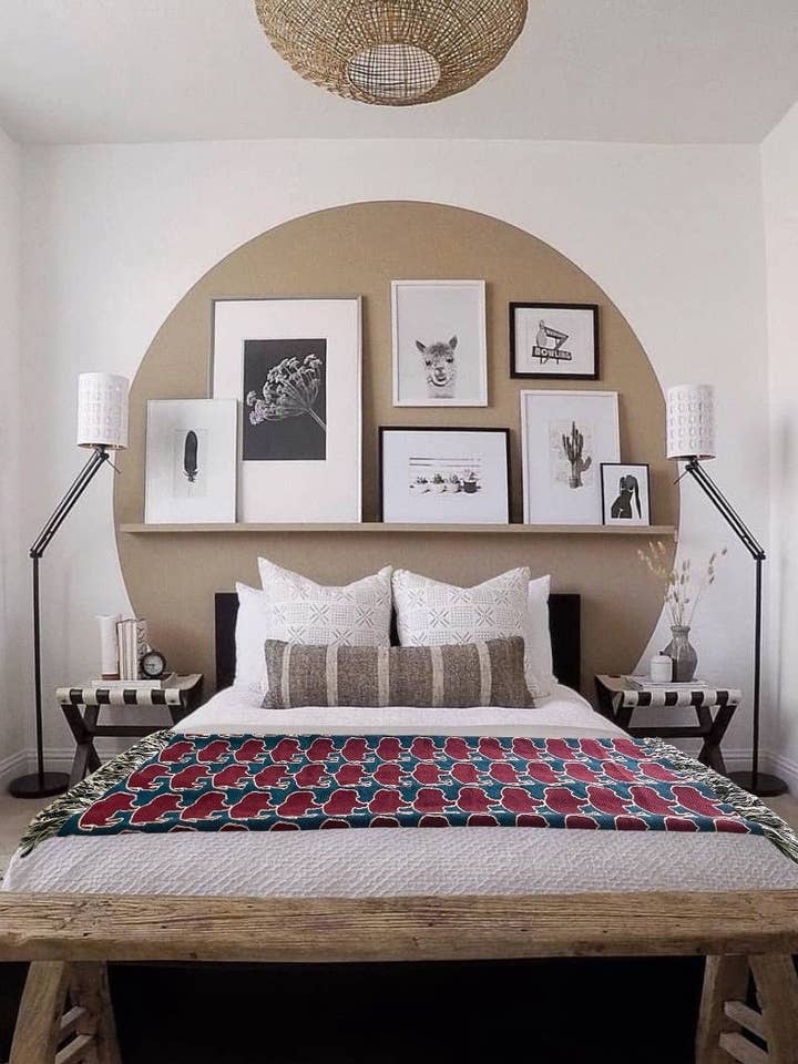 Bills Mafia Throw Blanket Buffalo Football Presente feito nos EUA por atacado de Rocmar Studio Soft Furnishings Made in USA 100% Cotton