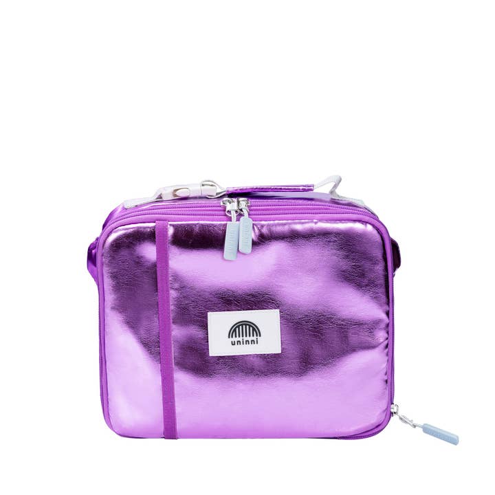 Ellis Lunch Bag - Metallic Lavender Ellis Lunch Bag - Metallic Lavender