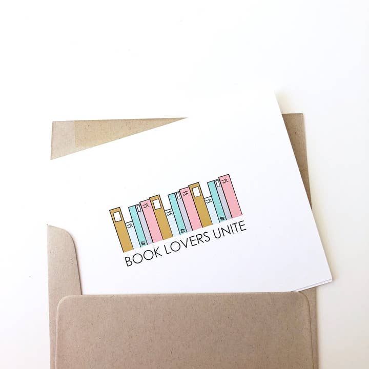 PAGEFIFTYFIVE - Wholesale Love Card - Book Lovers Unite Card2