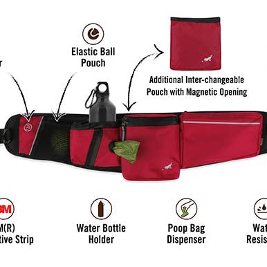 P.L.A.Y. Pet Lifestyle and You - Wholesale Pet Treat Bag - Dog - Scout & About Explorer Pack