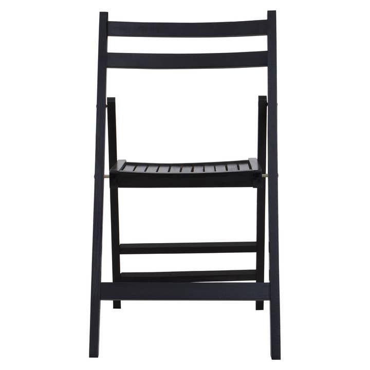 Interiors by Premier – wholesale Folding chair – Beauport Black Folding Chair
