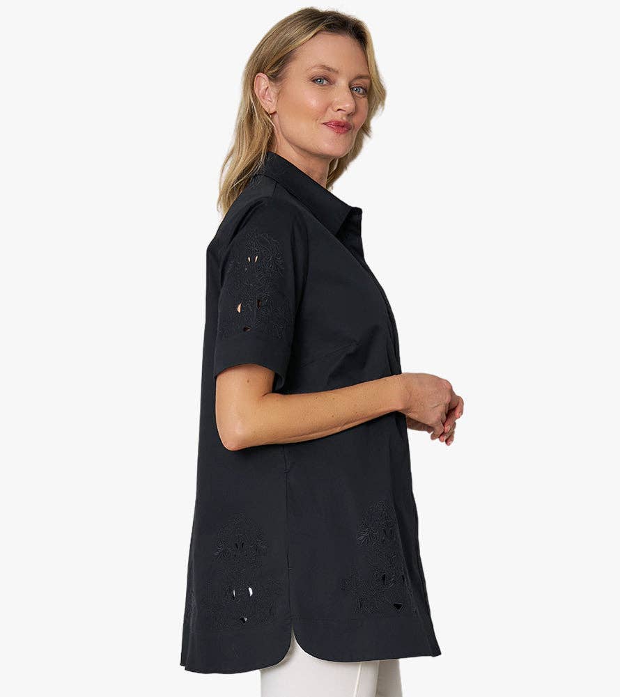 Stella Carakasi - Wholesale Button Down Shirt - Women's - Glamtastic Tunic4