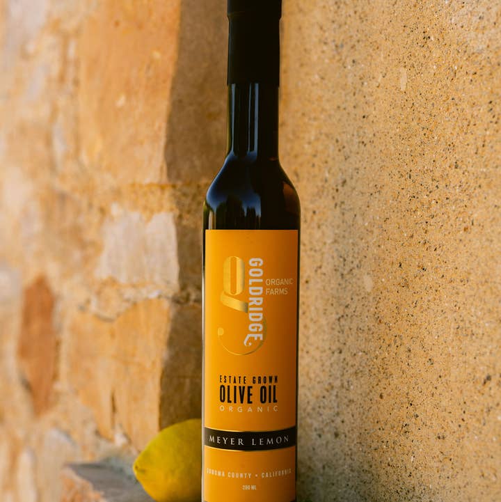Gold Ridge Organic Farms - Wholesale Olive Oil - Meyer Lemon Olive Oil | ORGANIC California Olive Oil |250 ml0