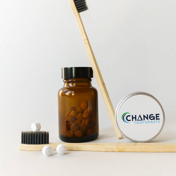 Change Toothpaste - Vendita all'ingrosso Dentifrici - Travel Tin Dentifricio compresse