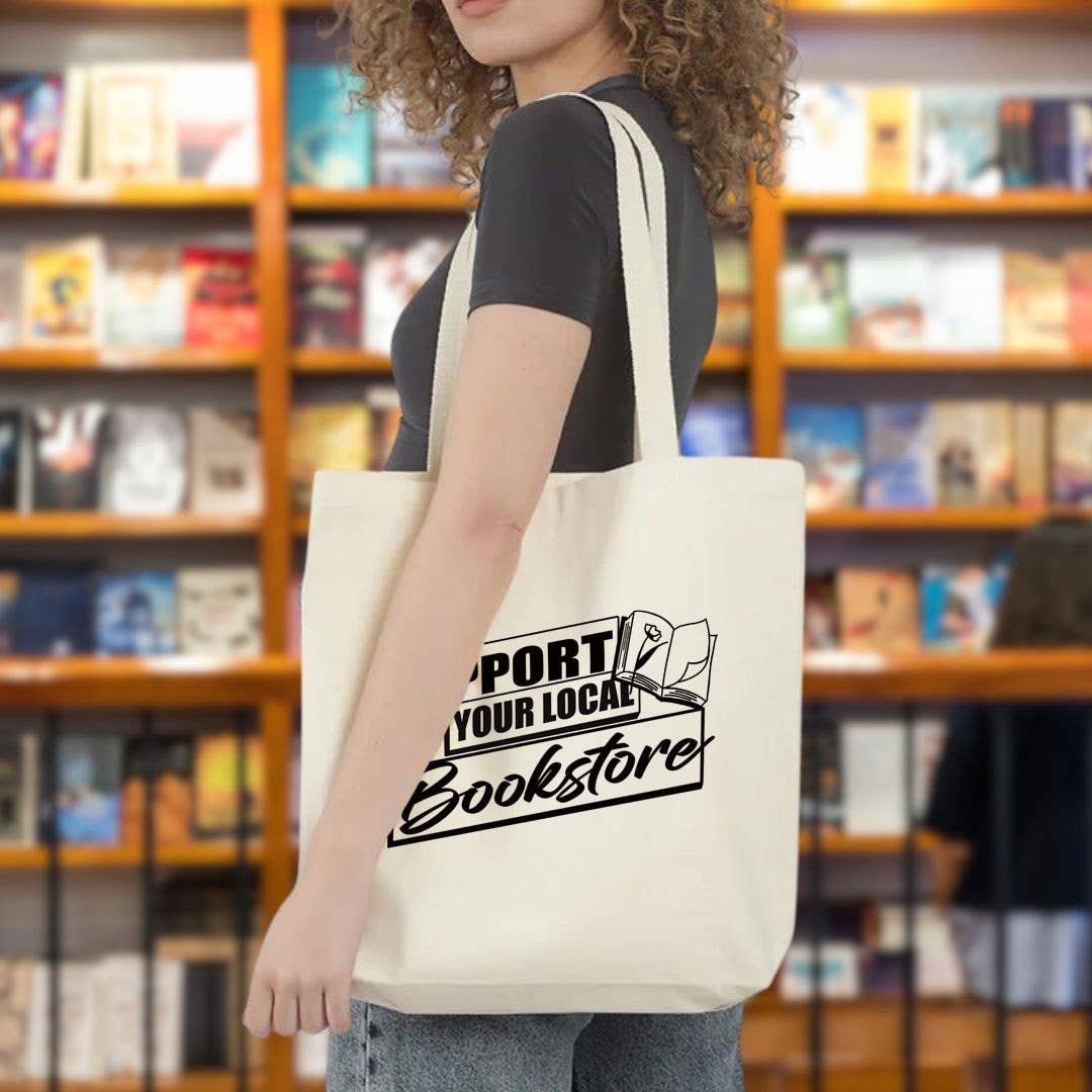 Anna B. Shop - Wholesale Tote Bag - Unisex - Support Local Bookstore Canvas Tote Bag, Book, Custom Bag1