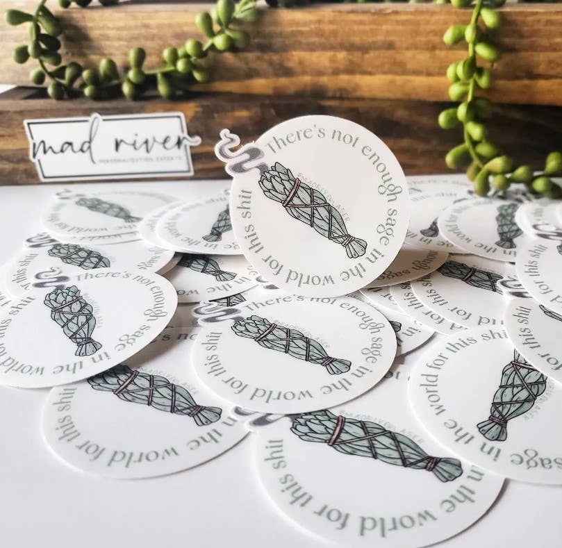 Mad River - Vendita all'ingrosso Adesivo - Adesivo/decalcomania «There's Not Enough Sage»1